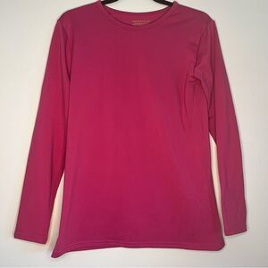 Thermajane‎ Women’s Medium Fuchsia Long Sleeve Base Layer Top